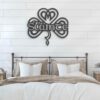 Slainte-Slainte-Celtic-Knot-Shamrock-Metal-Wall-Art-LED-Light-8