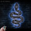 Snake-Lotus-Phase-Metal-Wall-Art-with-LED-Light