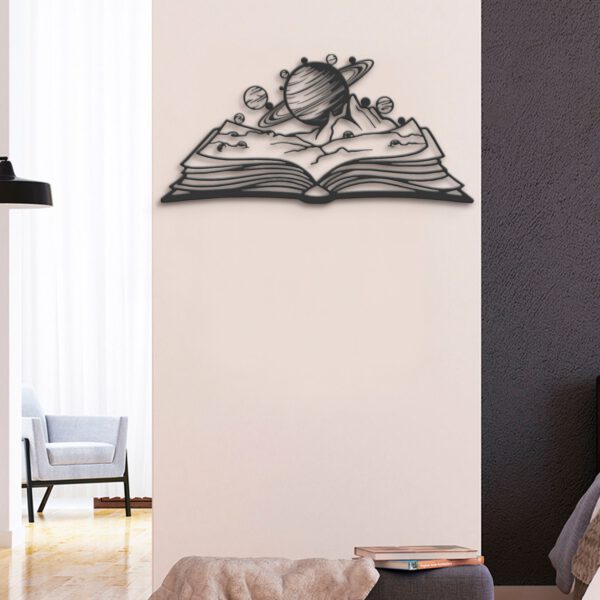 Solar-System-Planet-Book-Lover-Metal-Wall-Art-LED-Light-8