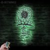 Sunflower-Faith-Metal-Wall-Art-LED-Light-7