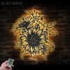 Sunflower-Farmhouse-Metal-Wall-Art-LED-Light-1