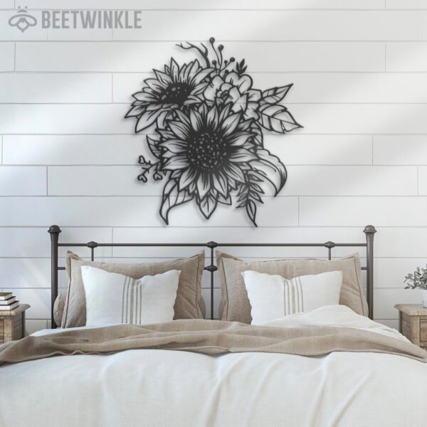 Sunflower-Farmhouse-Metal-Wall-Art-LED-Light-2-1