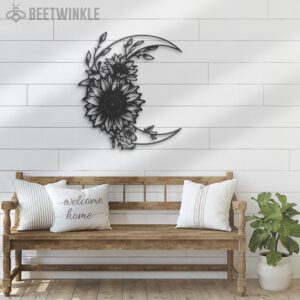 Sunflower-Farmhouse-Metal-Wall-Art-LED-Light-3-2