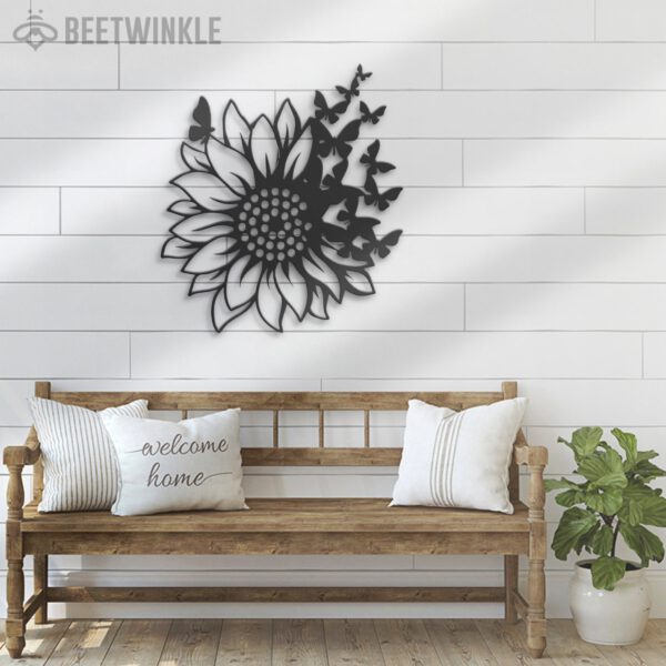 Sunflower-Farmhouse-Metal-Wall-Art-LED-Light-8