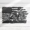 US-Flag-Pheasant-German-Shorthaired-Pointer-Dog-Hunting-Metal-Wall-Art-LED-Light_3