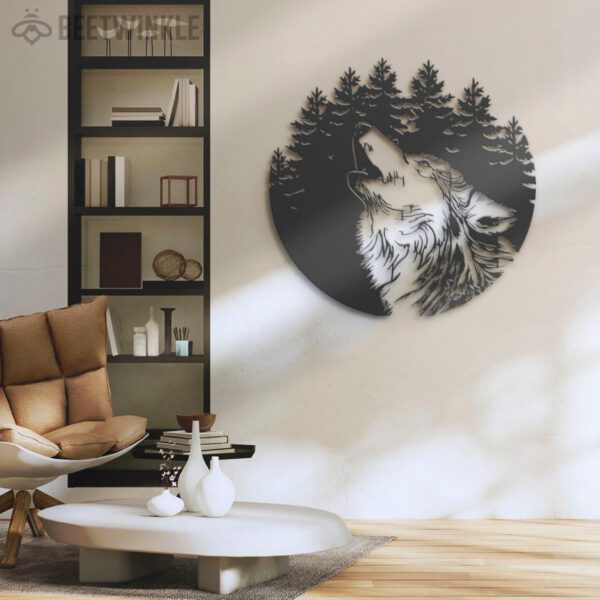 Wolf-In-Forest-Metal-Wall-Art-LED-Light-4-1