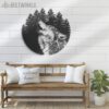 Wolf-In-Forest-Metal-Wall-Art-LED-Light-5-1