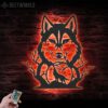 Wolf-In-Forest-Metal-Wall-Art-LED-Light-5