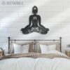 Yoga-Buddha-Lotus-Metal-Wall-Art-LED-Light-4