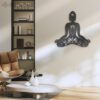 Yoga-Buddha-Lotus-Metal-Wall-Art-LED-Light-6