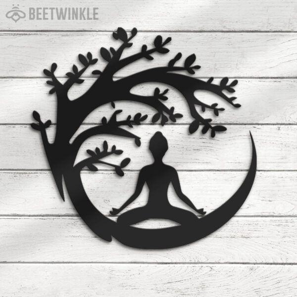 Yoga-Buddha-Tree-Metal-Wall-Art-LED-Light-7