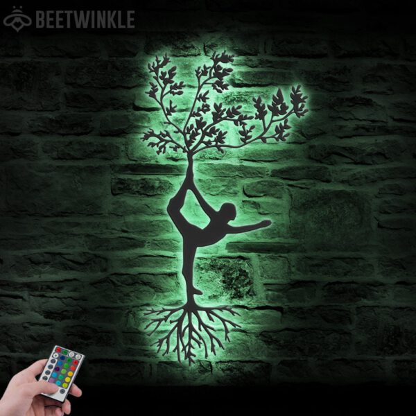 Yoga-Tree-Metal-Wall-Art-with-LED-Light-4