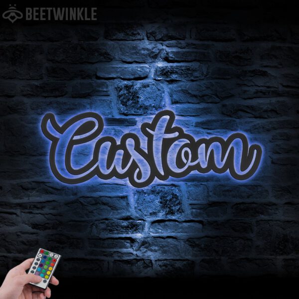 Your-Custom-Text-Words-Metal-Wall-Art-LED-Light