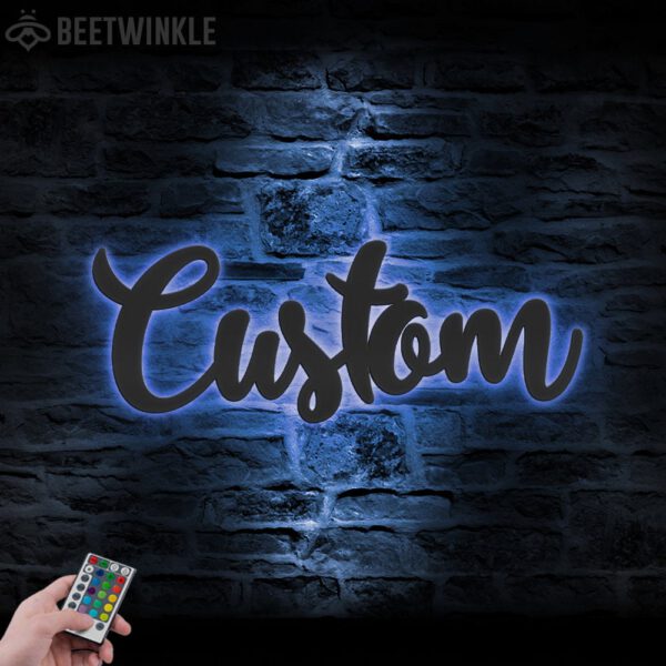 Your-Custom-Text-Words-Metal-Wall-Art-LED-Light-8-2